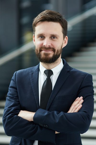 Confident businessman
