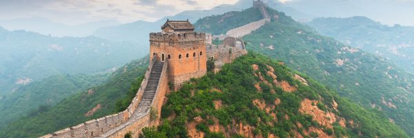 Great Wall of China at the Jinshanling section.
